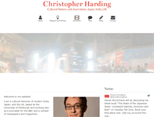 Tablet Screenshot of christopher-harding.com